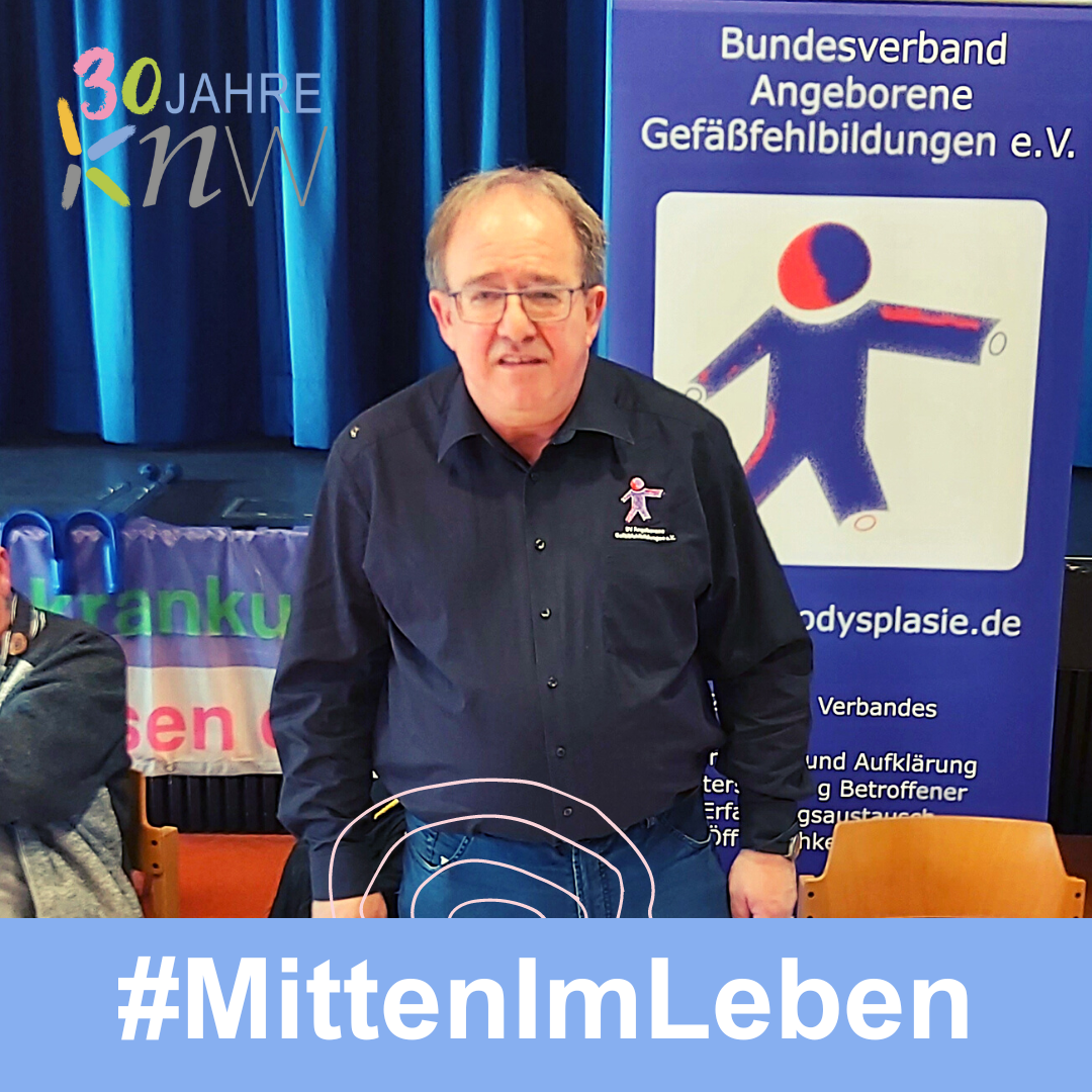 Alexander Exner bei der Standbetreuung seines Vereins: „Sehr oft reicht die Zeit nicht, wenn man allein für sein eigenes Kind recherchiert. Selbsthilfegruppe kann bedeuten: Gemeinsam sind wir stark.“